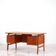 Teak writing desk „No. 75“ by Gunni Omann for Omann Jun Møbelfabrik