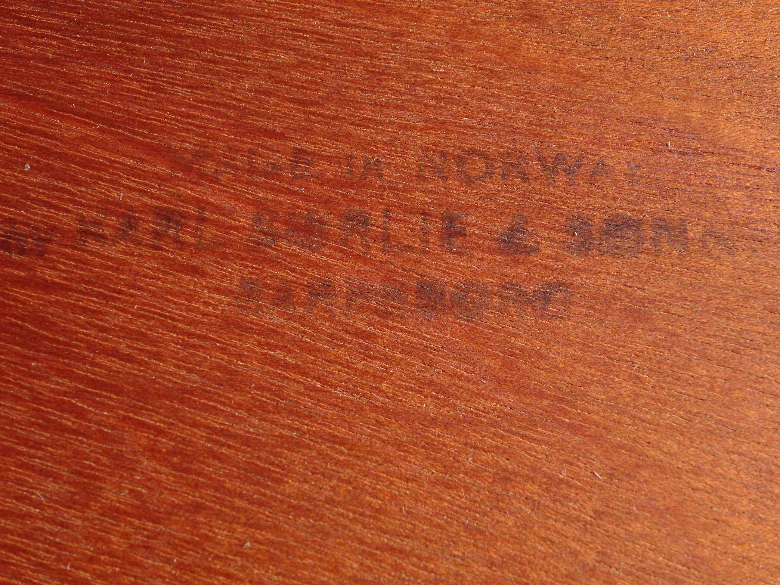 Modular vintage lounge set in teak signed by Karl SØrlie & SØnner.
