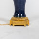 Porcelain and bronze lamp, circa 1880