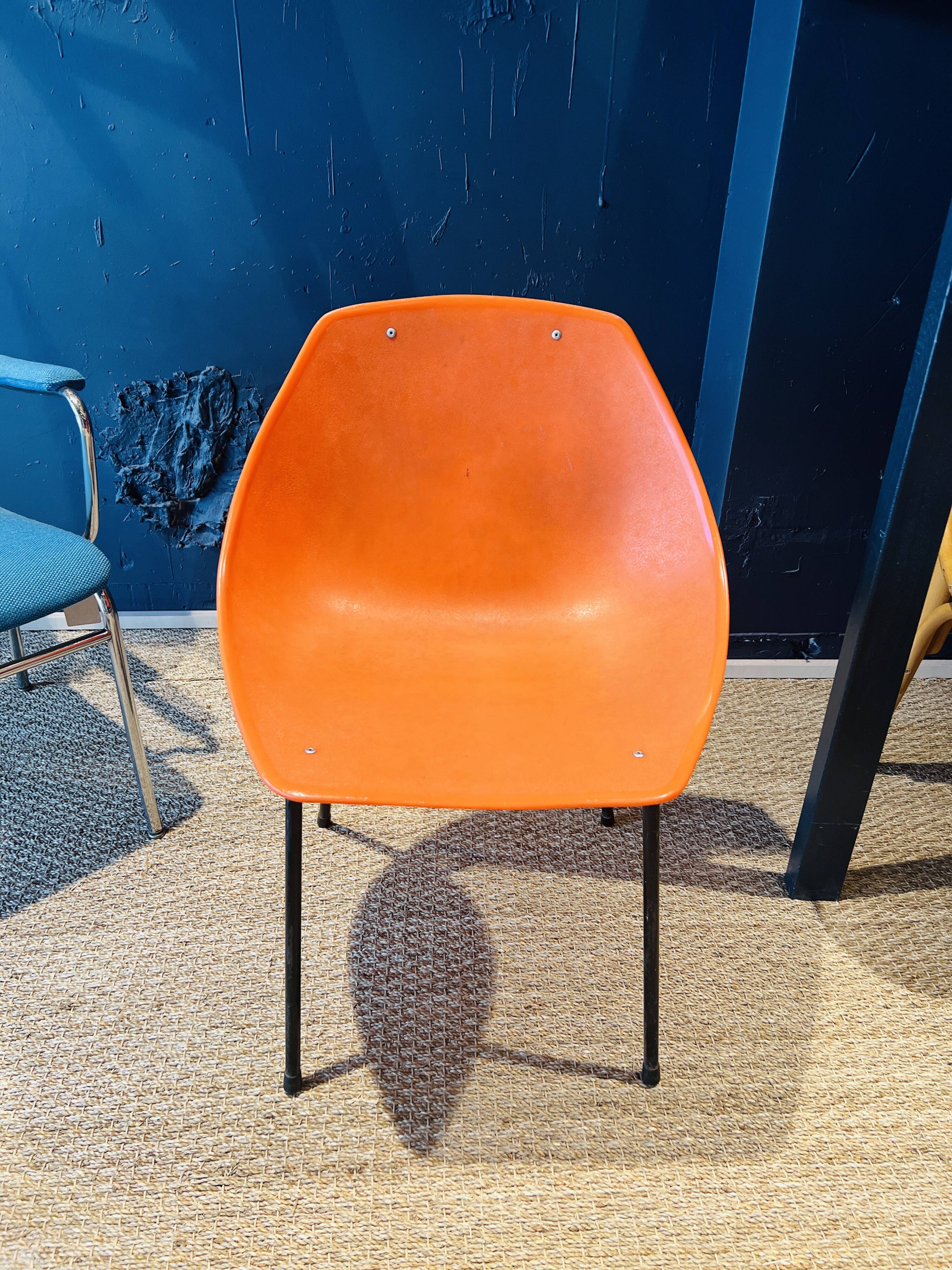 Shell chair by Pierre Guariche for Meurop, Belgium 1960