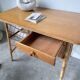 Bureau rotin Louis Sognot et sa chaise