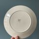 Set of 8 flat plates in Sarreguemines earthenware, model "Rusticana"