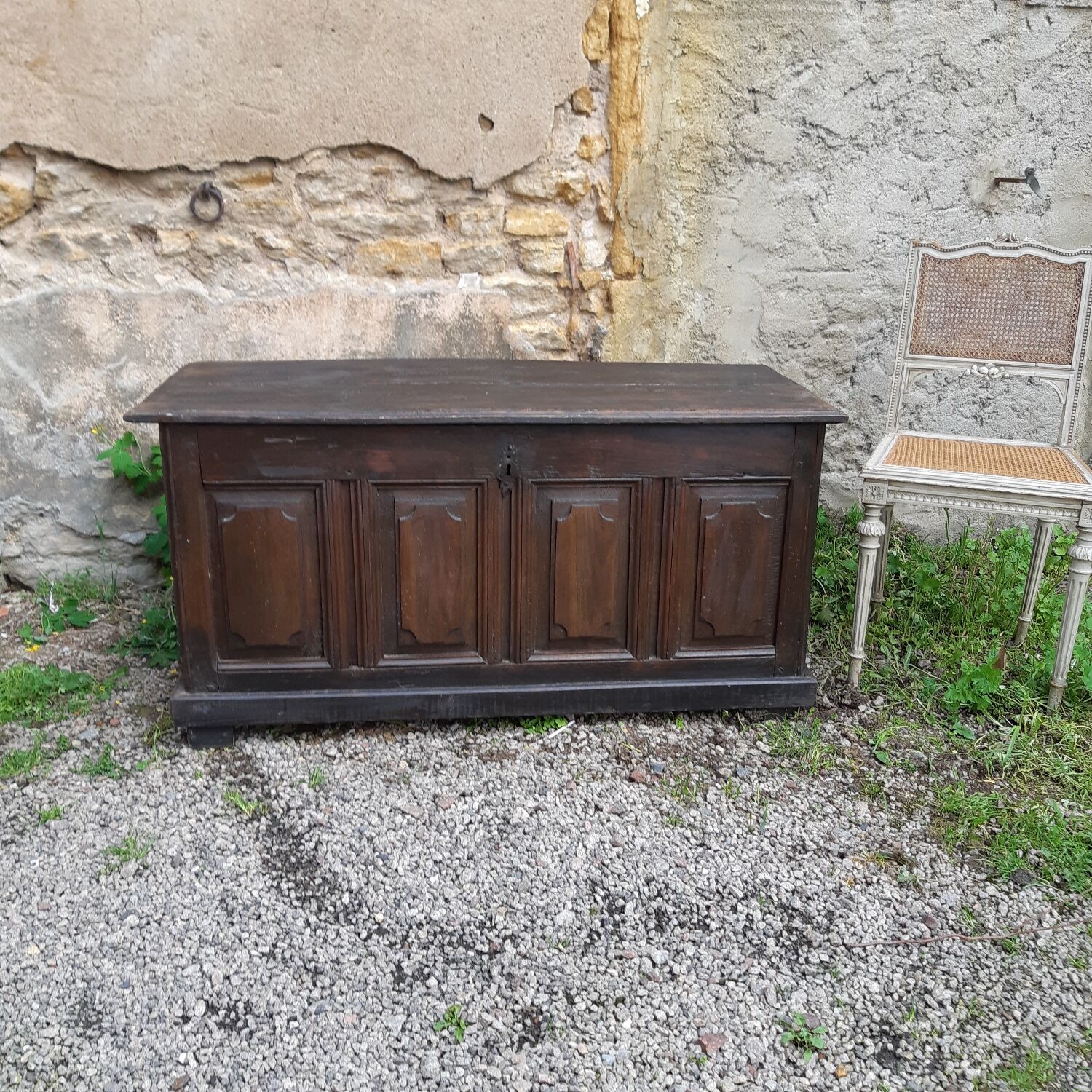 Walnut chest