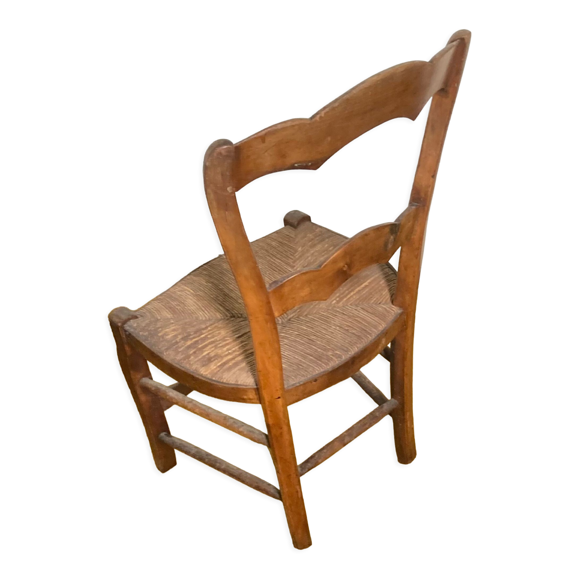 Straw chairs countryside