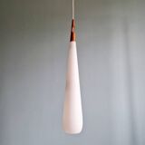 Suspension scandinave en opaline et teck, Uno &  Östen Kristiansson, 1960