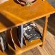 Meuble bas electrophone vintage