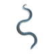 Serpent rappe a bois