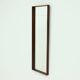 Large Scandinavian Rectangular Rosewood Mirror 1960s