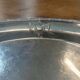 Oval silver-plated dish