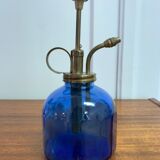50s blue glass vaporizer