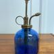50s blue glass vaporizer