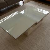 Lacquered modular coffee table Sigma