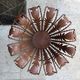 Umbrella stand or metal plant pot inspired by Art Nouveau, 20th century