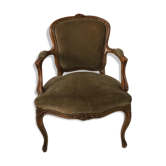 Fauteuil Cabriolet de style Louis XV