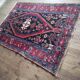 Handmade Mazlaghan Persian rug 192x134cm