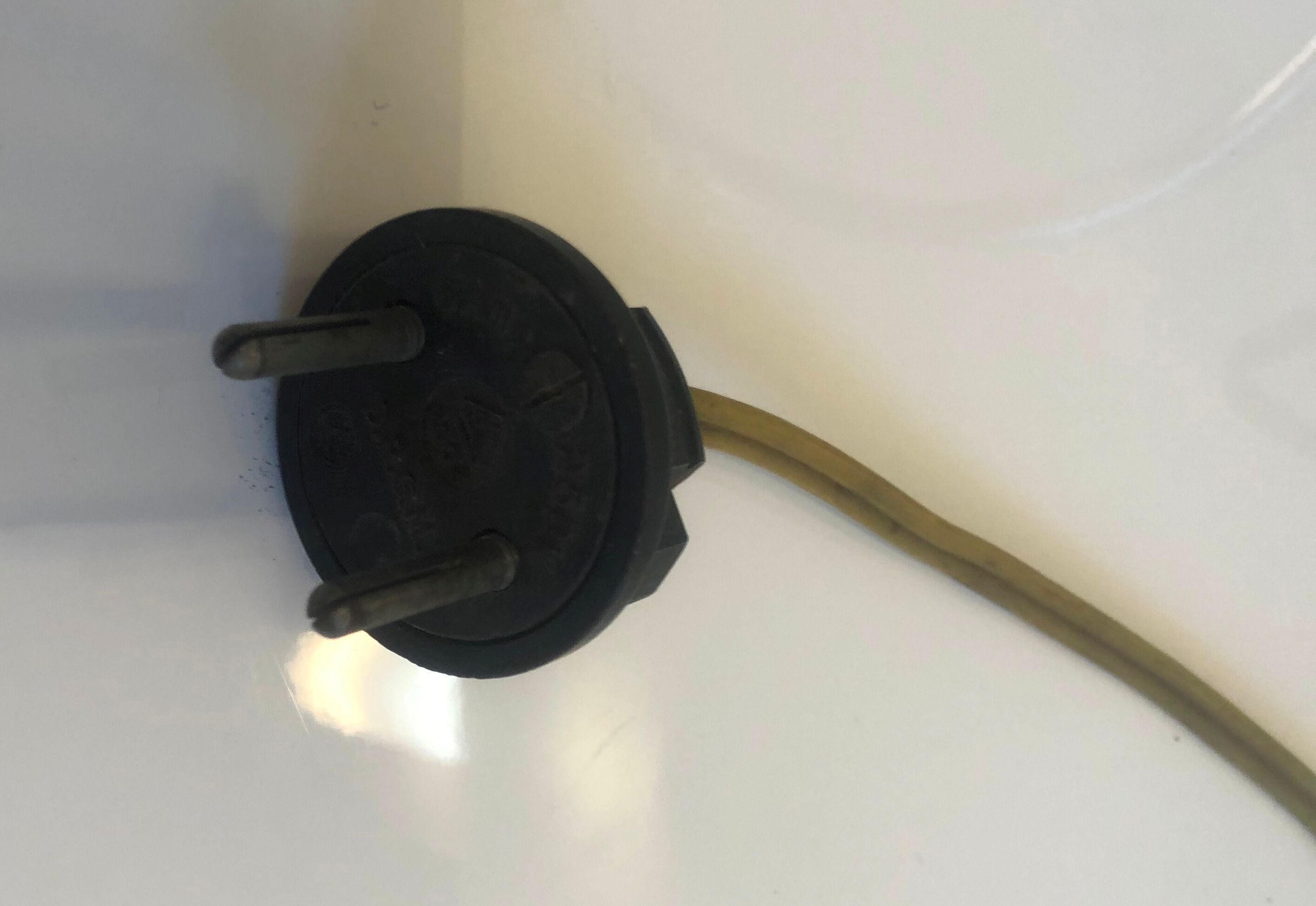 Chrome table lamp from the 30/40