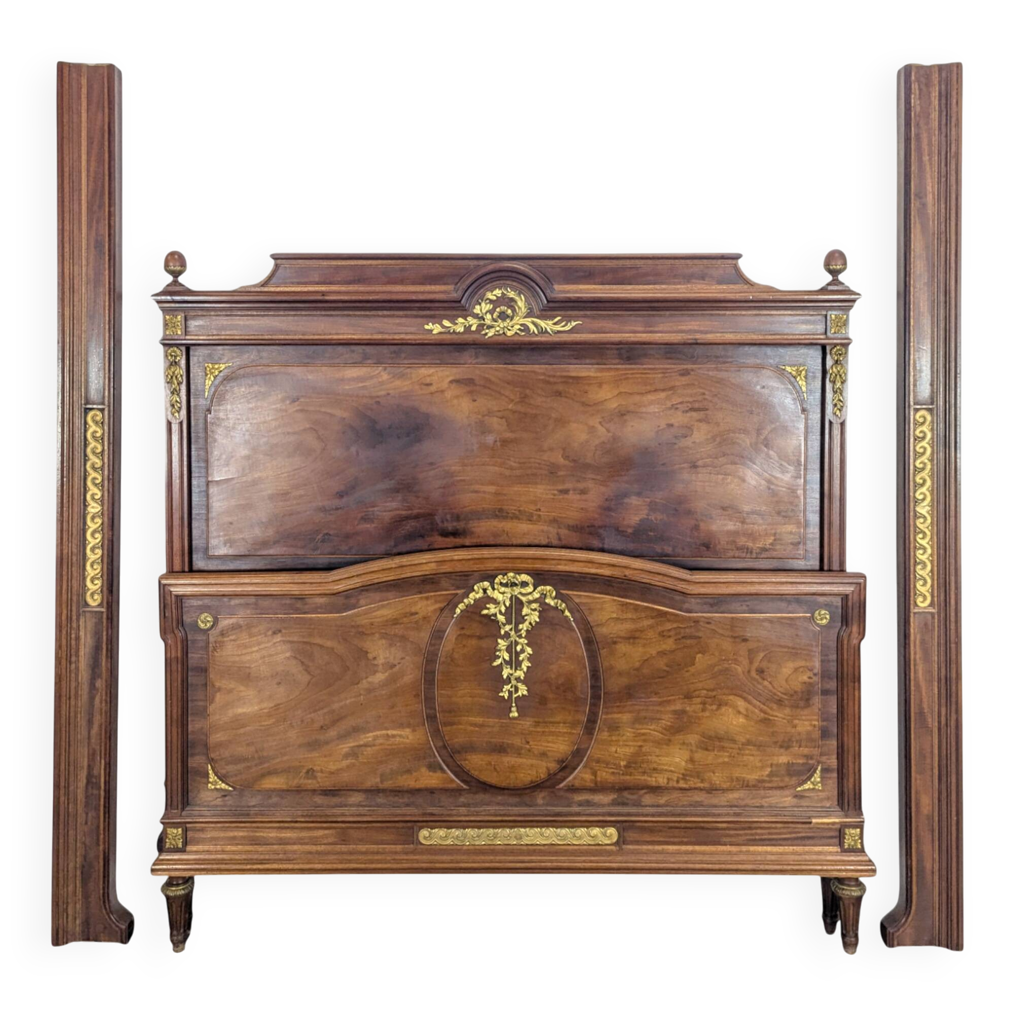 Louis XVI style mahogany bed Faubourg St Antoine