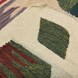 8x12 Kilim Rare Style Multicolor Designer Vintage Kilim Rug, 255x376 Cm