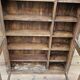 Old Burmese teak display case