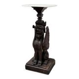 Antique Asian side table with Pixiu