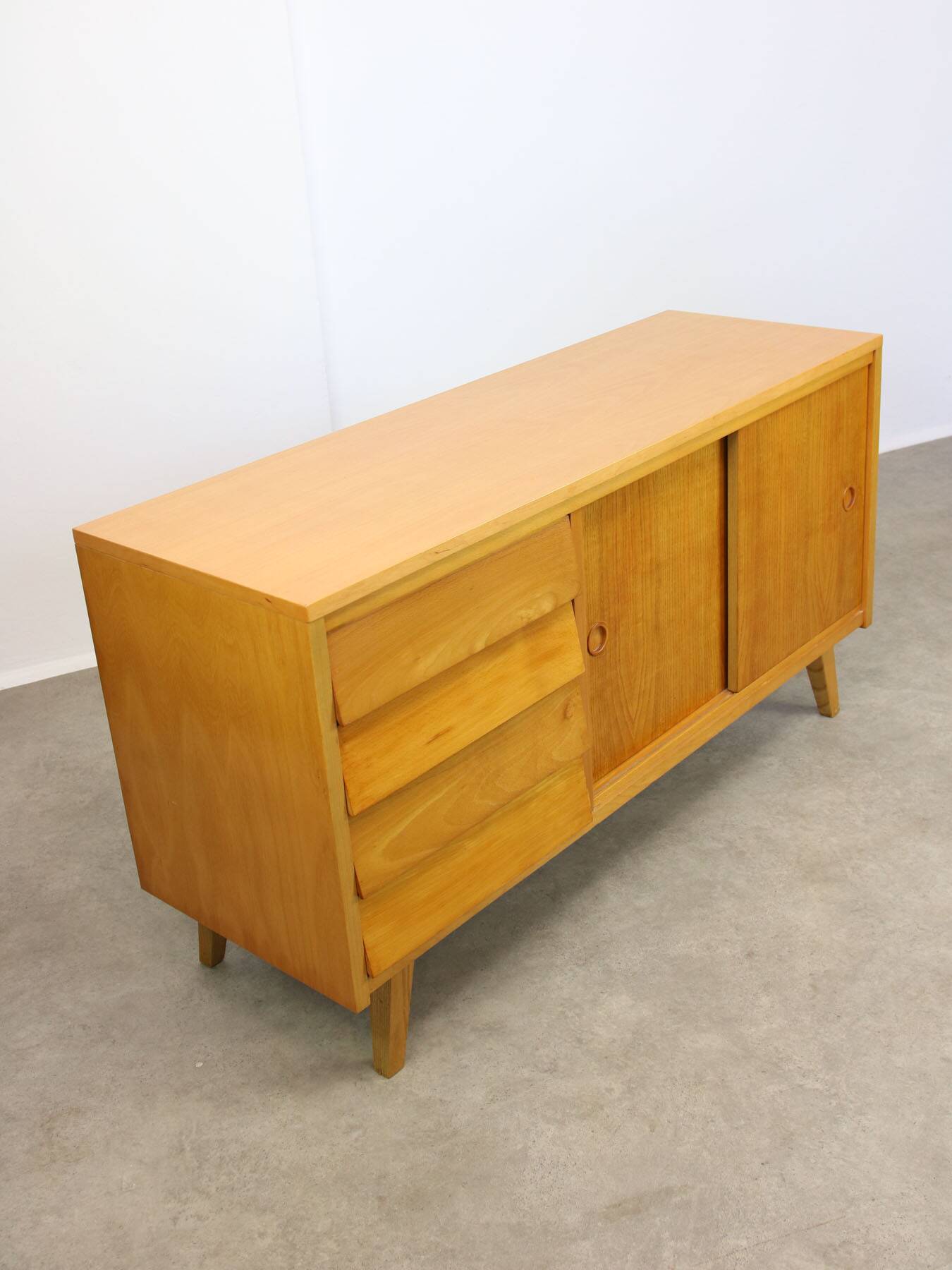 Mid-Century Italian Wooden Sideboard, 1950s