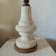 Coral lamp turned from the 1960s