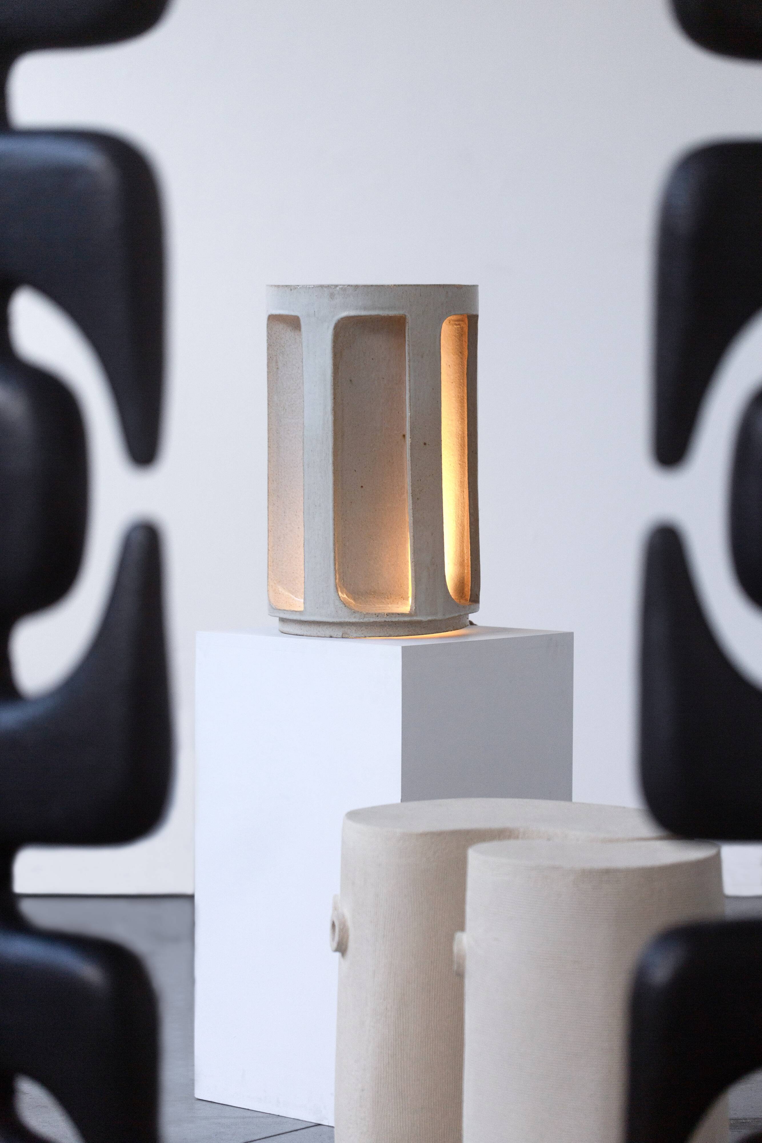 Ceramic table lamp Pierre Bareff
