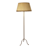 Golden tripod floor lamp