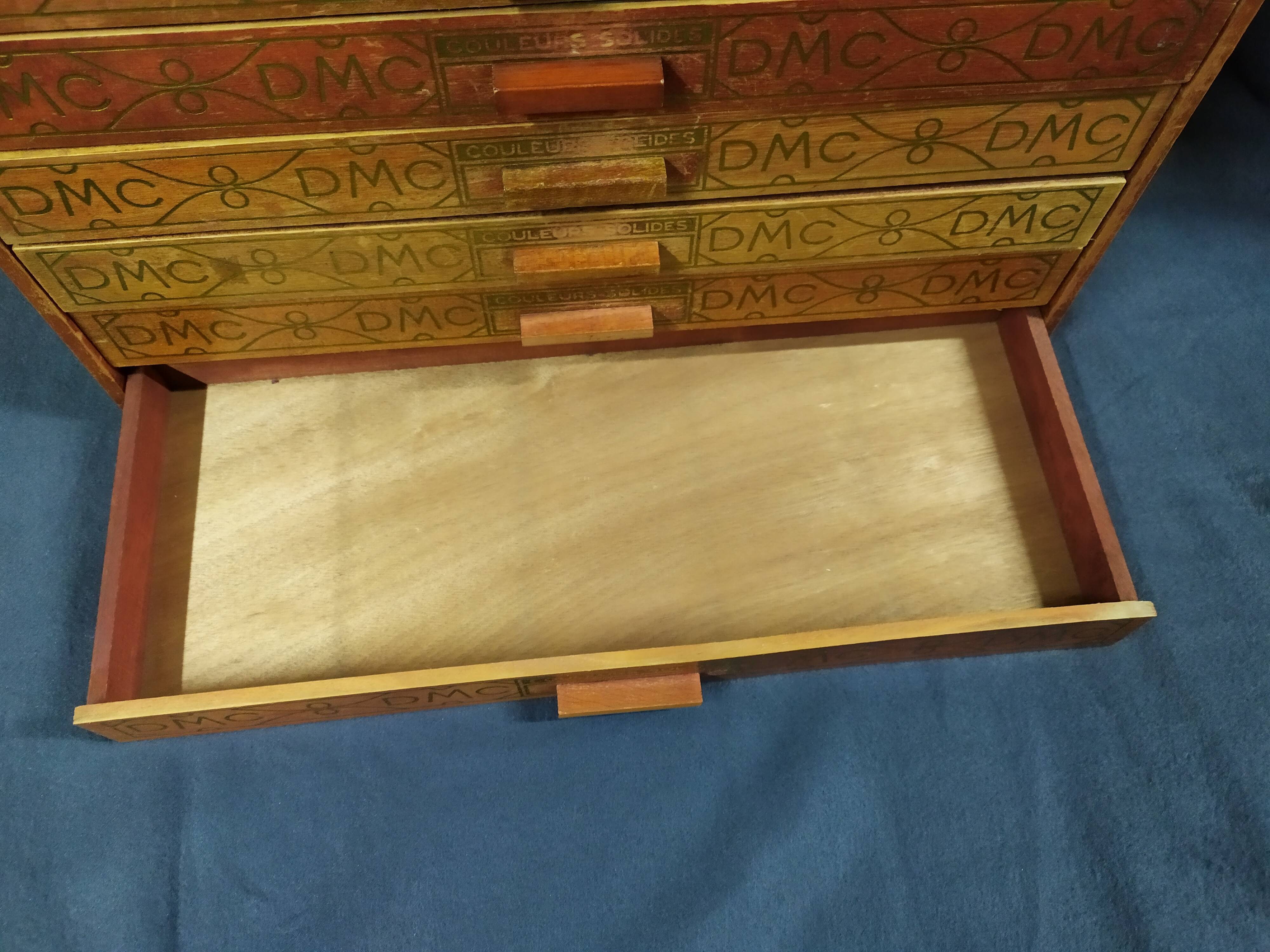 Haberdashery furniture dmc wood sewing