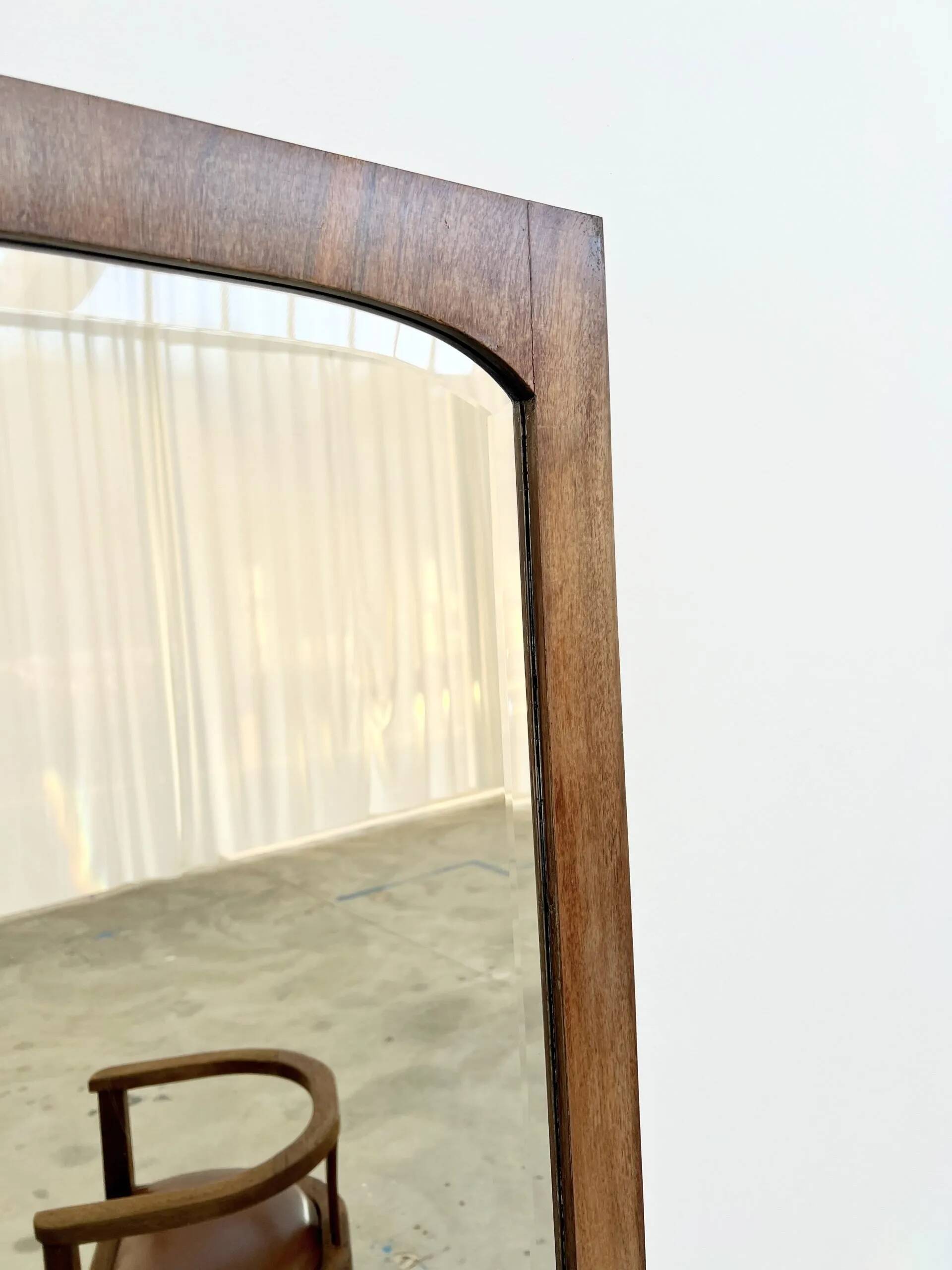 Antique mirror for wardrobe door