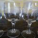 Lot de 4  petits verres  anciens