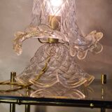 Venice lamp model lace murano glass 1960 to 70,,,,,,24x17