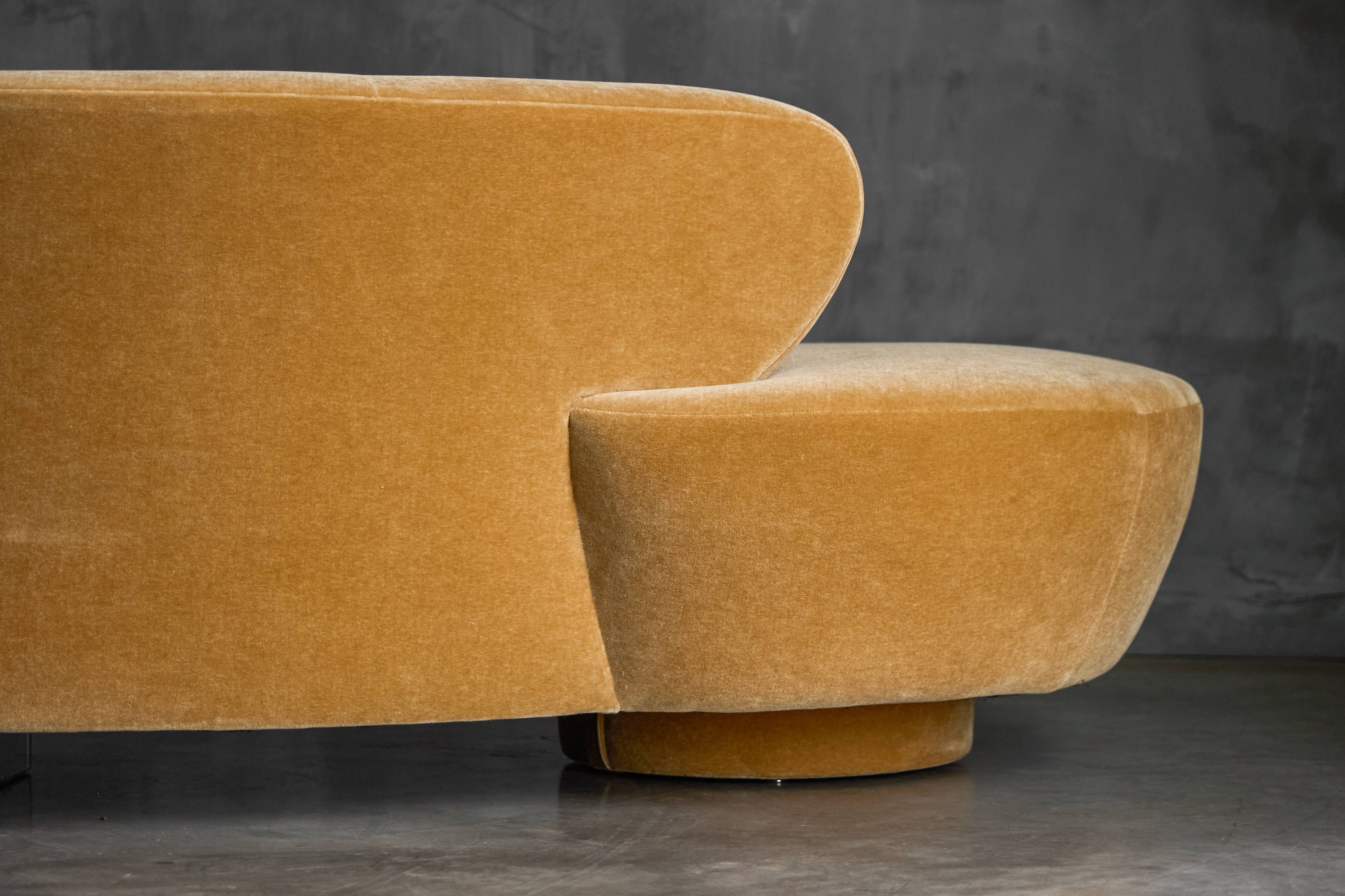 Serpentine Sofa by Vladimir Kagan for Directional, United States, 1980s