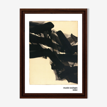 Illustration de Pierre Soulages