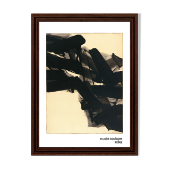 Print by Pierre Soulages