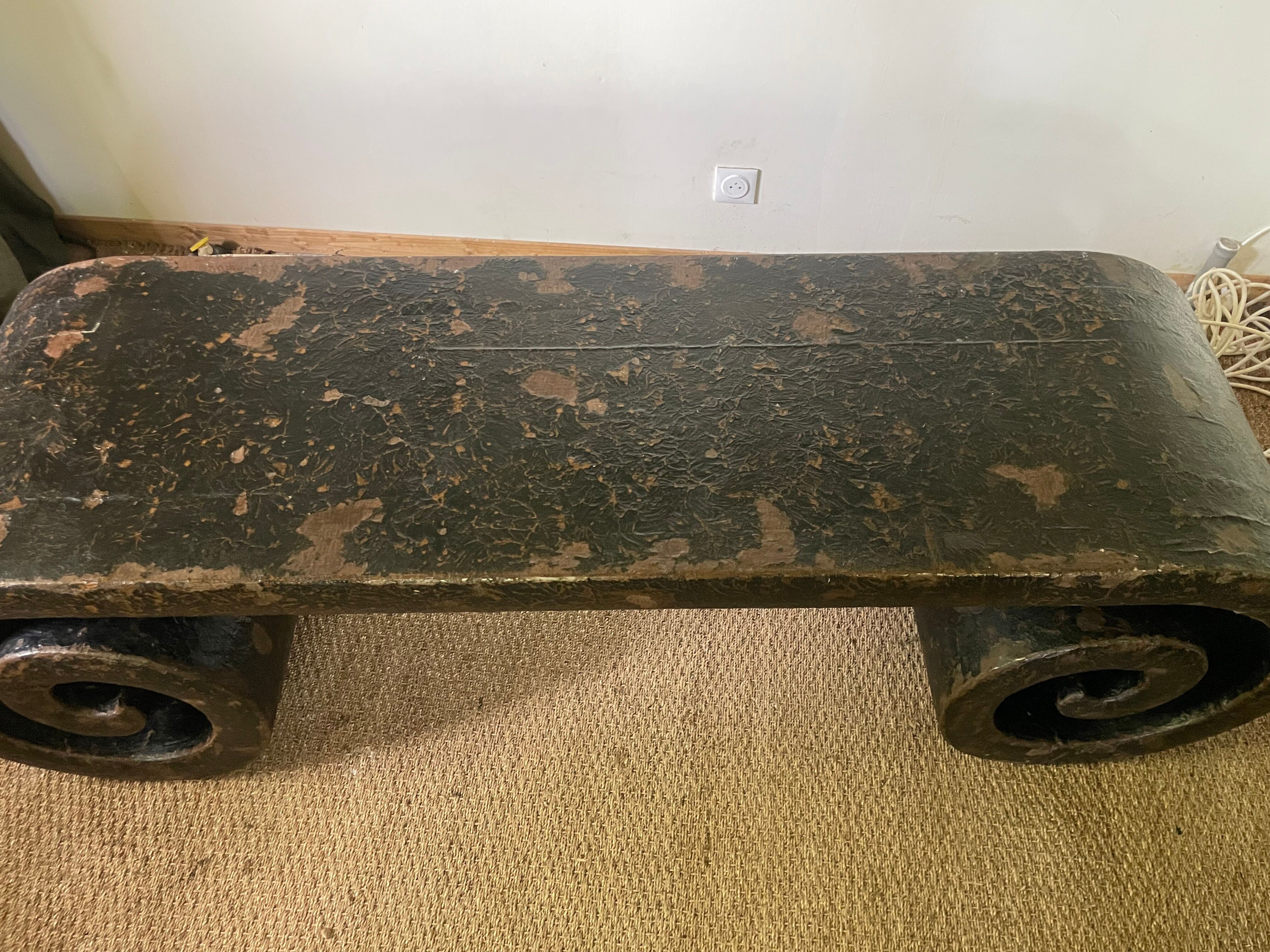 Antique coffee table