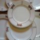14 Terre de fer SALINS "Water Lily" plates