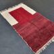 Traditional Beni Ourain Berber rug in natural wool 140/260 cm