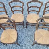 6 chairs louis xv mulch