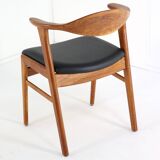 Set of 4 Erik Kirkegaard Hong stolefabrik chairs vintage model 49