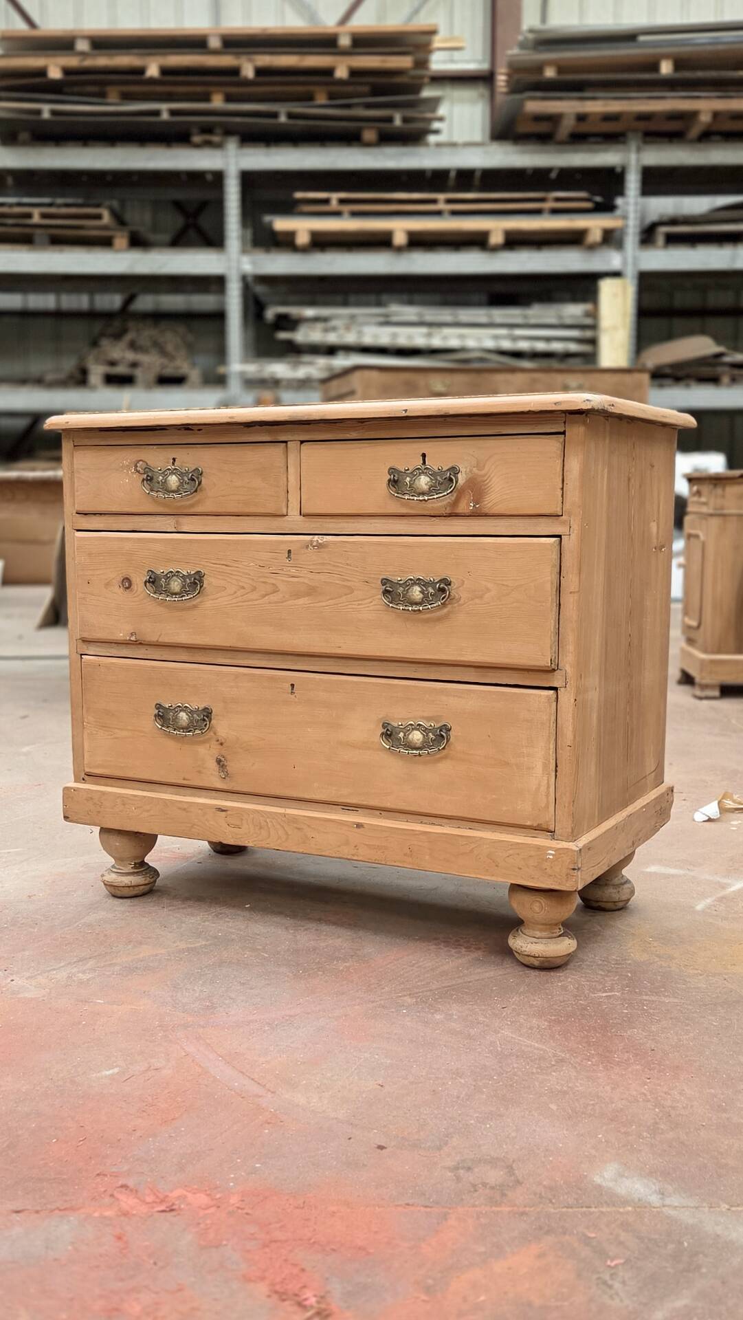 Renovated English commode