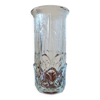 Vase en verre vintage