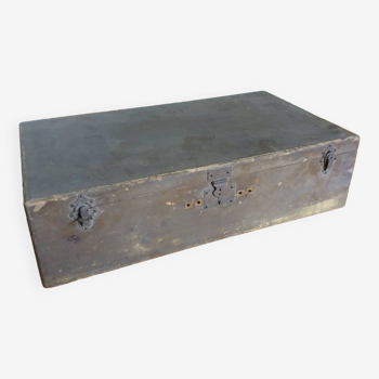 1930s military suitcase storage box