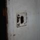 Antique painted wooden doors