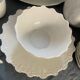 Prestigious 62-piece dinnerware set in vintage 70's Limoges white porcelain by Raynaud