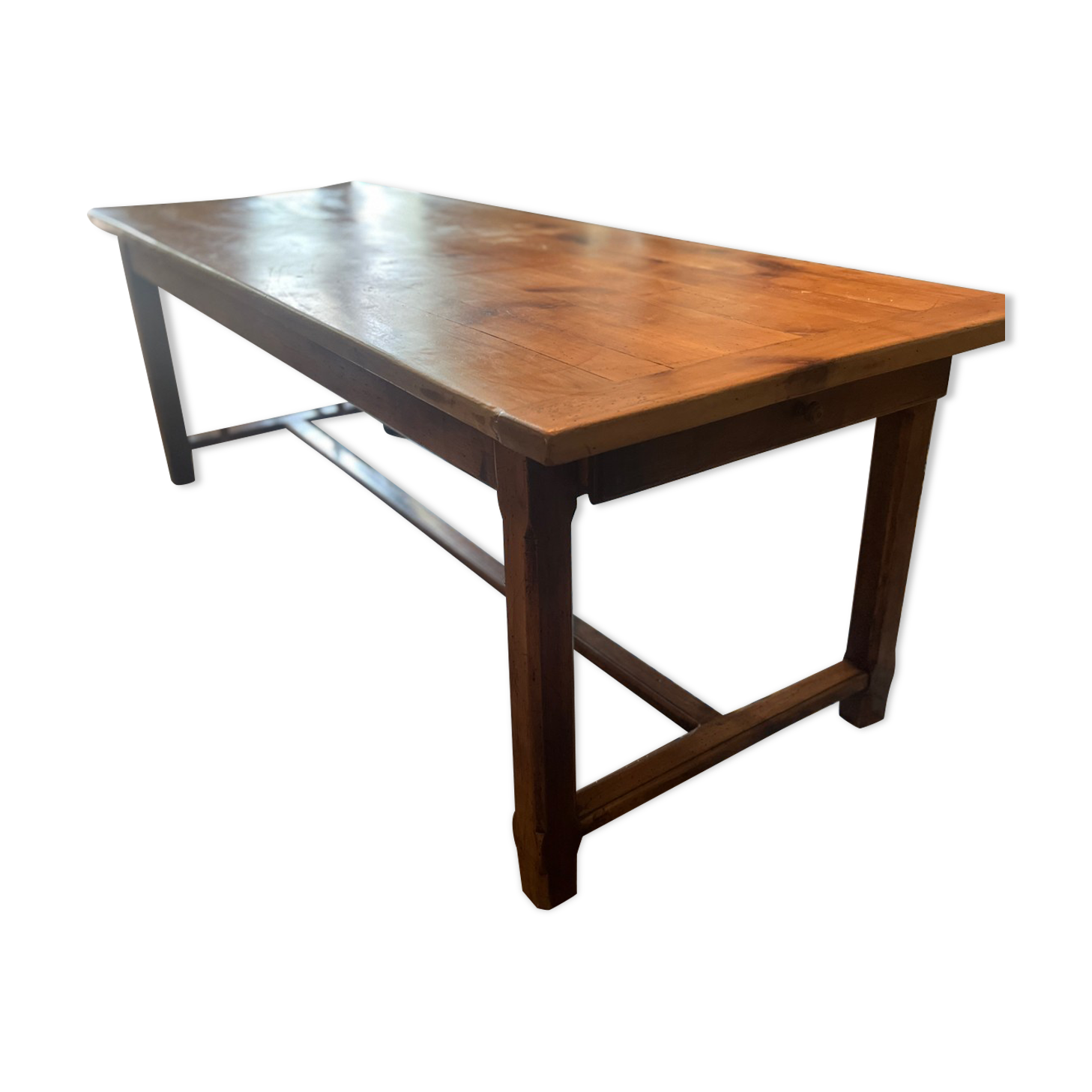 Farm table with 2 drawers