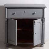 Ancienne commode de salon à deux portes (vers 1920) #15