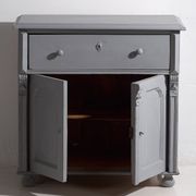 Old living room chest of drawers with two doors (circa 1920) #15