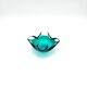 Murano Sommerso bowl - Flavio Poli - Sapphire Blue & Emerald