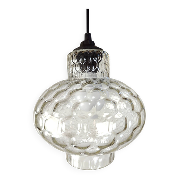 Suspension Space Age in moulded glass honeycomb – 1970